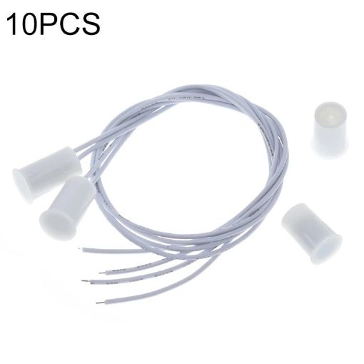 10 PCS NC Model Embedded Door Magnetic Sensor Switch - 1