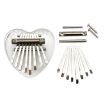 2 PCS 8 Tone Thumb Piano Keys Kalimba Accessories Kit - 3