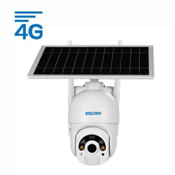 ESCAM QF450 1080P Solar 4G IP Camera with 64G, Audio & Night Vision - 1