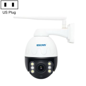 ESCAM Q5068 5MP WiFi Pan/Tilt Camera, 4X Zoom, Night Vision, US Plug - 1
