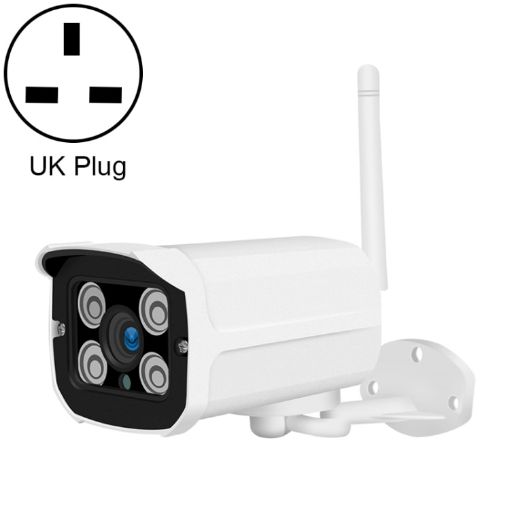 1080P HD Q8 Wireless IP Camera, Motion Detection, Night Vision, UK Plug - 1