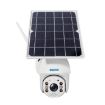 ESCAM QF280 HD 1080P Solar WiFi Camera, Night Vision, Audio, White - 2