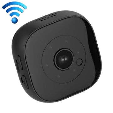 H9 Mini HD 720P Wearable Smart WiFi Surveillance Camera (Black) - 1