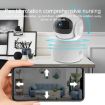 ZAS-5G01 1080P 5G WiFi Panoramic Camera, 64GB, Night Vision, EU Plug - 5