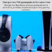 HyperX Gemini PS5 Charging Base (White) by Kingston - 3