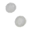 2 PCS Clear White Diamond Texture Grip Caps for PS5 Games - 2