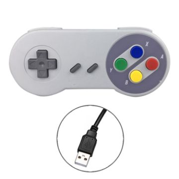 Mixed Color Wired USB Game Controller for Computer - 1