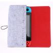 Light Grey Portable Felt Handbag for Nintendo Switch Storage - 3