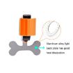 USB Charging Red Blue Rear Lamp Safety Warning Light (Cancer Style) - 5