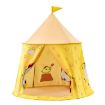 Chick Pattern Kids Tent Playhouse with Base Cloth & Ocean Balls - 1