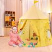 Chick Pattern Kids Tent Playhouse with Base Cloth & Ocean Balls - 3