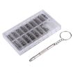 1000 PCS Watch & Sunglass Repair Kit with Screwdriver Screws Nut - 2