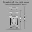 Blue Universal Aluminum Alloy Phone Holder for Motorcycle/Bicycle - 4