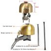 Retro Copper Bicycle Bell - Gold Cycling Accessories - 3
