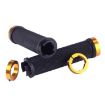 OQSPORT Gold Anti-Slip MTB Hand Grips, Bilateral Lock, 2 PCS - 3