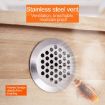 10pcs 25mm Cabinet Stainless Steel Air Vent Grille Covers - 4
