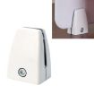 White Aluminum Alloy Desktop Screen Partition Fixing Clip - 1