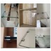 16mm Double Hole Aluminum Alloy Glass Fixing Clip, L - 5