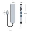 USB-C Hub: 4K HDMI, SD/TF, USB 2.0 & 3.0 Docking Station - 2