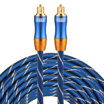 EMK 20m Gold Plated Toslink Digital Optical Audio Cable OD6.0mm - 1