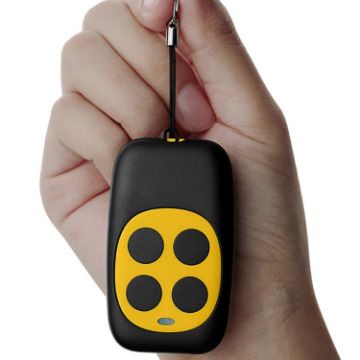 Yellow Wireless Garage Door Remote 433MHZ Key Cloning Duplicator - 1