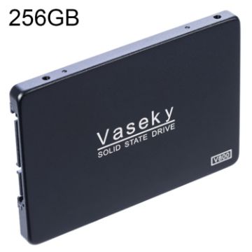 Vaseky V800 256GB 2.5" SATA3 Ultra-Slim SSD for Desktop/Notebook - 1