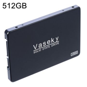 Vaseky V800 512GB 2.5" SATA3 SSD Ultra-Slim 7mm Hard Drive - 1