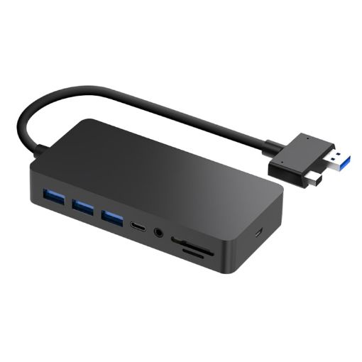 Rocketek SH701 11-in-1 USB 3.0 Hub Adapter for Surface Pro 5/6 - 1