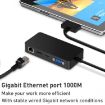 Rocketek SH701 11-in-1 USB 3.0 Hub Adapter for Surface Pro 5/6 - 4
