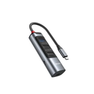 Yesido HB24 5 in 1 USB-C Docking Station HUB Adapter - 1