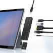 Rocketek SHX6 Dual Type-C HUB Adapter with LAN Expansion Dock - 2