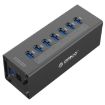 ORICO A3H7 7-Port USB 3.0 HUB with Power Supply for Laptops, Black - 1
