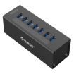 ORICO A3H7 7-Port USB 3.0 HUB with Power Supply for Laptops, Black - 2