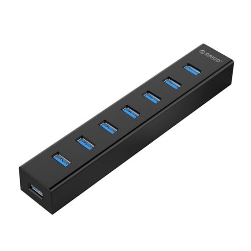 ORICO H7013-U3 7-Port USB 3.0 HUB with 1m Cable (Black) - 1