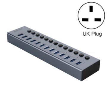 ORICO BT2U3 Multi-Port HUB with Individual Switches, UK Plug - 1