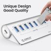 ORICO M3U7-G2 Aluminum 7-Port USB 3.2 Gen2 10Gbps HUB Silver - 6