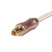 QHG02 Gold-plated Braided 1m SPDIF Toslink Fiber Optic Cable - 3