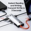 ROCK TR30 Type-C to HDMI VGA USB 3.0 Multi Splitter Docking Hub - 6