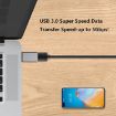 Blue Aluminum USB-C to USB 3.0 Adapter (Data/Charger) - 5