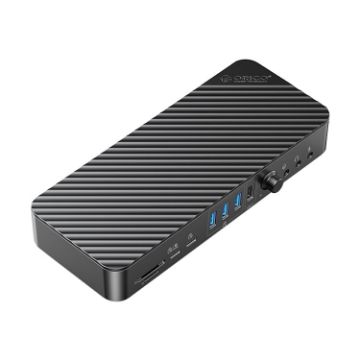 ORICO DKA20-BK-BP 20-in-1 Type-C 10Gbps HUB Docking Station UK Plug - 1