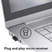 Logitech M330 Wireless Mouse with USB Receiver, Optical, Mute, White - 6
