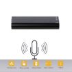 USB Recorder Pen 4GB MP3 Player Memory Pen for Meetings (Black) - 4