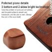 Acacia Wood 21 Tone Kalimba Thumb Piano (Coffee-Cat) - 4