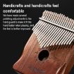 Acacia Wood 21 Tone Kalimba Thumb Piano (Coffee-Cat) - 5