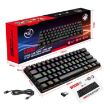 HXSJ L800 61 Keys Bluetooth/Wireless/Wired Mechanical Keyboard White - 3