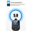 1.4" Car MP3 Player FM Transmitter QC3.0 Bluetooth Handsfree/TF Card - 5