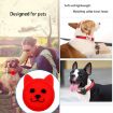 Cute Cartoon Pet Collar Tracker Silicone Case for AirTag (White) - 6