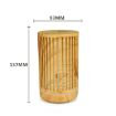 USB 200ml Wooden Aromatherapy Ultrasonic Humidifier (Light Brown-2) - 2