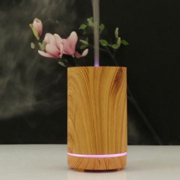 USB 200ml Wooden Aromatherapy Humidifier & Automatic Sprayer - 1