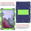 Galaxy Tab A8 10.5 2021 Robot Case, Navy Blue/Yellow Green - 2